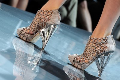 Dior shoes silver
