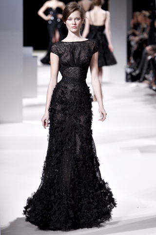 elie saab black 2011